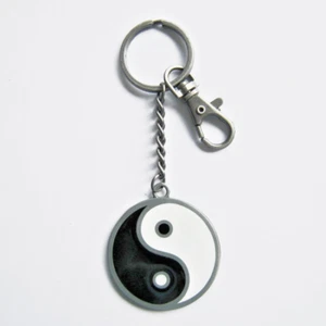 YING YANG PORTE CLES METAL RELIEF  - Picture 1 of 1
