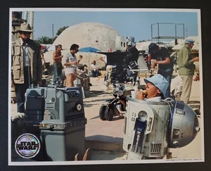 2005 official pix R2-D2 licensed photo 8x10 KENNY BAKER star wars ON SET + gonk - Picture 1 of 9