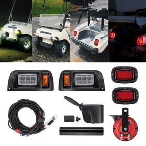 For Club Car DS Golf Cart Light Kit W/ Headlight Tail Lights Turn Signal 1993+ - Foto 1 di 14