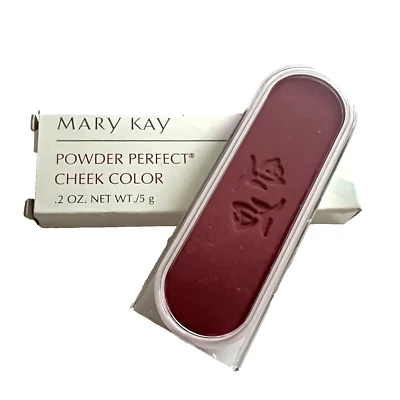 Mary Kay Powder Perfect Cheek Color Blush True Red 6216 New Old Stock - Image 1 of 4