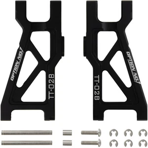 Juego de brazos oscilantes traseros inferiores de aluminio para automóvil de radiocontrol (L/R) para piezas de actualización Tamiya TT-02B - Imagen 1 de 5