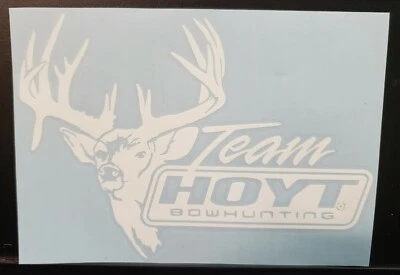 ORACAL Hoyt Archery Buck Deer Bow Hunting Vinyl Decal Sticker Truck / Car 7x5 in # 15