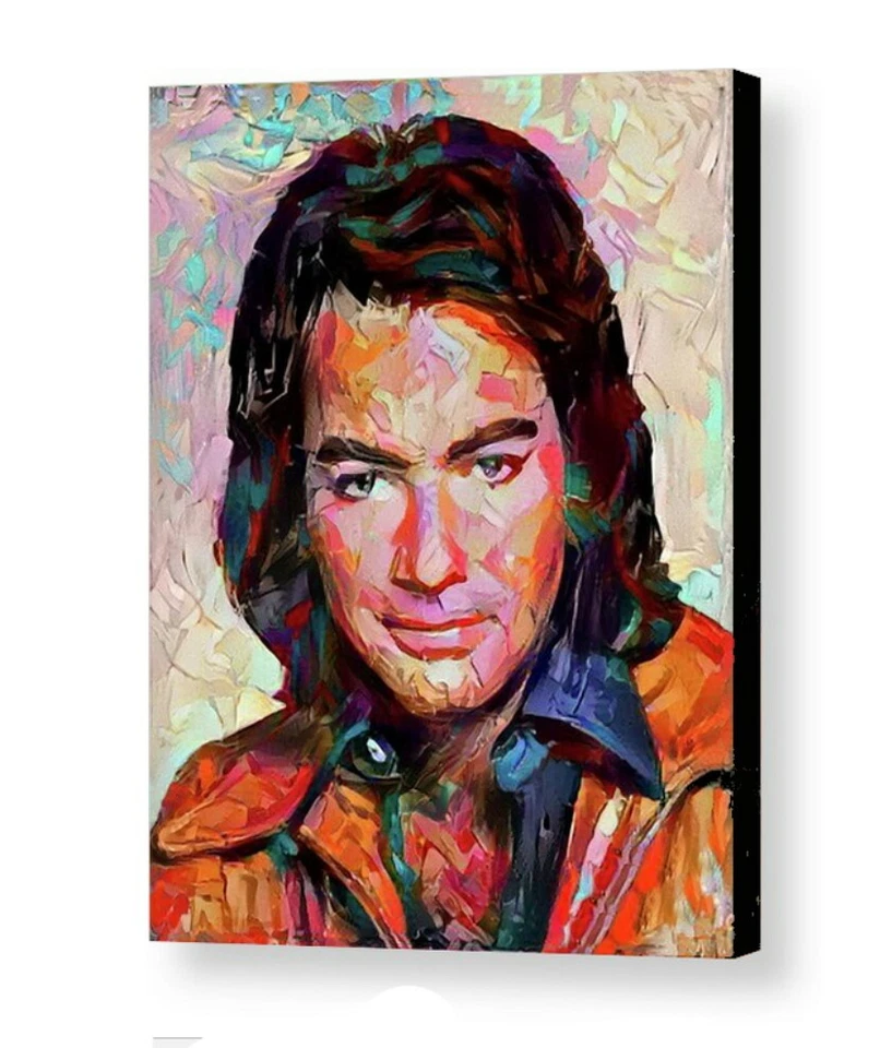 Framed Neil Diamond Abstract 8.5 X 11 Art Print Limited Edition w/signed COA - Image 1 of 1