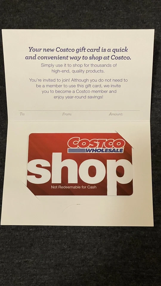 $400 Costco Shop Card Gift Card - No Expiration Date Free Shipping - Image 1 of 1