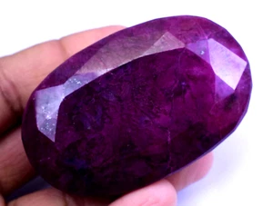RARE 563.10 Ct Natural HUGE Red Ruby Certified Museum Grade Oval Loose Gemstone - Picture 1 of 5