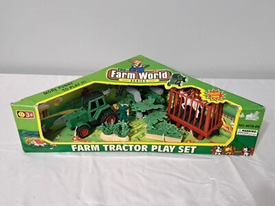 Farm Tractor Playset The Farm World Series Animals And Farm Accessories Playset - Imagem 1 de 4