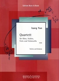 YUN QUARTET (1994) SCORE & PARTS - Image 1 of 1