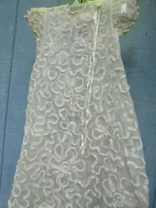 VESTITO LUNGO VINTAGE BAMBINO O BAMBOLA SPLENDIDO DESIGN UNICO LUNGO 24" - Foto 1 di 7
