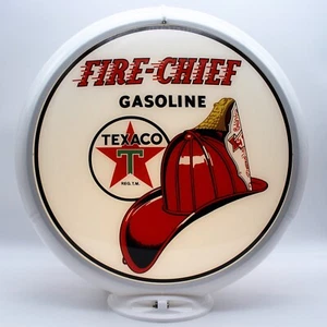 TEXACO FIRE CHIEF 13.5" Gas Pump Globe - SHIPS FULLY ASSEMBLED! MADE IN THE USA! - Picture 1 of 15