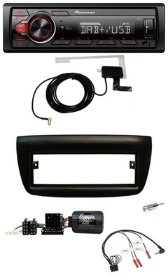 Pioneer 1DIN MP3 DAB USB Lenkrad Autoradio für Fiat Doblo 2012-2015 schwarz - Bild 1 von 4