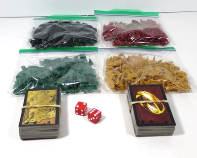 Risk Lord of the Rings Trilogy Edition Army Figures Replacement Parts Cards Look - Image 1 of 4