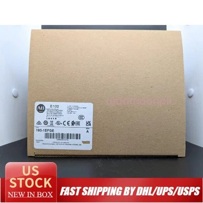 Allen Bradley 193-1EFGE Overload Relay 20-100AMP NEW IN BOX USA - Image 1 of 4