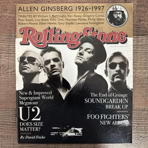Rolling Stone Magazine Issue 761 May 29 1997 U2, Allen Ginsberg - Picture 1 of 1