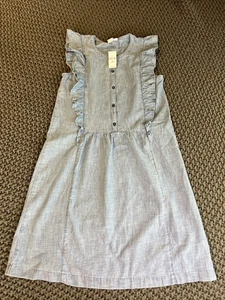 NUEVO CON ETIQUETAS GAP Niños Azul Denim Volantes Vestido Sin Nivel Talla XXL (14-16) - Imagen 1 de 12