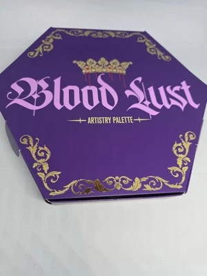 Authentic Jeffree Star Blood Lust Artistry Palette Purple Velvet Case NIB - Image 1 of 4