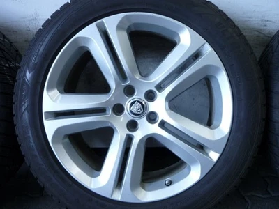 WINTERREIFEN ALUFELGEN ORIGINAL JAGUAR F-PACE DC X761 HK83-1007-GA 255/50 20 8mm - Bild 1 von 4