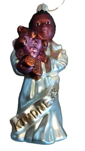 All Gods Children Miss Martha 2003 Blown Glass Ornament KINDNESS SABRINA Angel - Picture 1 of 9