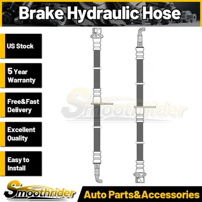 Mangueras hidráulicas de freno delantero Centric 2 piezas para Toyota Avalon 2013-2016 2017 2018 Foto 1 de 3
