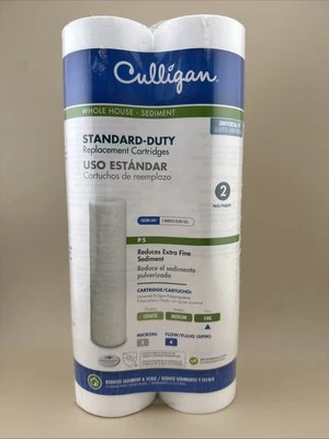 Culligan P5A P5 Whole House Premium Water Filter 2 PACK 5 Micron 4 GP - Image 1 of 4