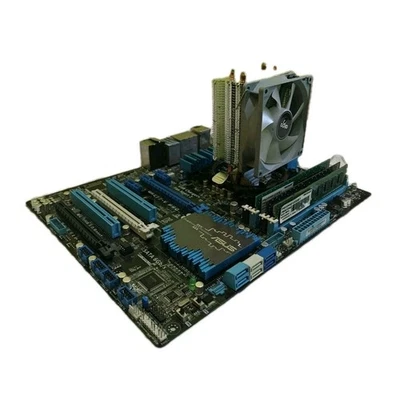 Bundle Asus P8Z77-V Pro + Intel Core i7-2600K (fino a 5 GHz) + 10 GB DDR3 + diss - Immagine 1 di 4