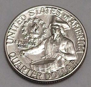 1975-1976 P Major Error Bicentennial Washington Quarter Drummer Boy ๐บ๐ธ DB878 - Picture 1 of 3