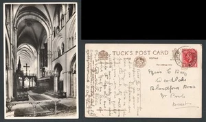 1936 KGV Bere Regis Wareham. RPPC Chichester Cathedral Tucks Real Postcard - Imagen 1 de 3