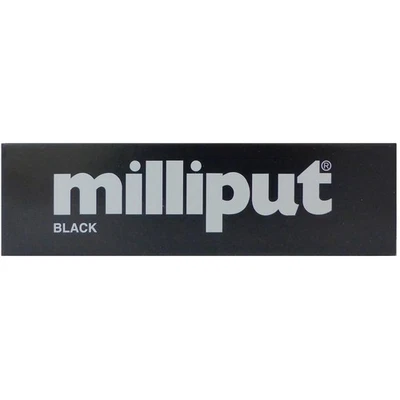 Milliput Black Two Part Epoxy Putty for Plastic Metal Wood Repair Bonds