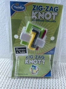 ThinkFun Zig Zag Knot Brainteaser Challenge Ages 8 to Adult NEW - Picture 1 of 4