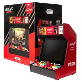 SNK NEOGEO MVSX Arcade Console Retro Gaming with 50 Classic NEOGEO Games