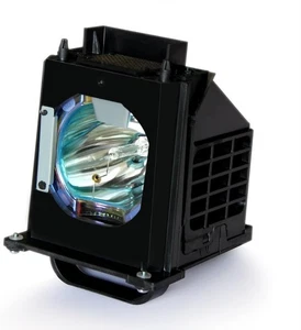 915B403001 Ersatzlampe mit Gehäuse für Mitsubishi TV WD-60735, weiß  - Bild 1 von 5