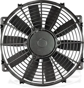 Trimline Reversible Electric Fan, Pusher-Puller Fan (116), Car 16", Black - Picture 1 of 8