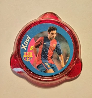 XAVI HERNÁNDEZ # 6 FC.BARCELONA TAZO KRAKS  2007/08 PANINI  - Imagen 1 de 2