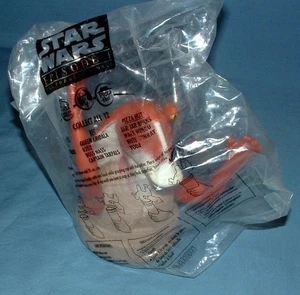 STAR WARS, EP. I, CUP TOPPER GIVEAWAY - JAR JAR BINKS - 1999 - PIZZA HUT - NEW - Picture 1 of 3