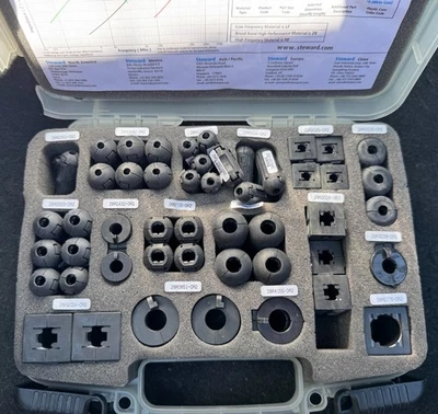 Laird K-404 EMI A Signal Integrity Ferrite Core Kit K-404 EMI - Image 1 of 2