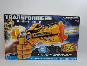 RARE TRANSFORMERS PRIME FIRST EDITION:  BUMBLEBEE ION BLASTER 2011 NEW Sealed  - Picture 1 of 8