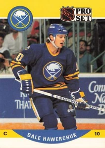 Dale Hawerchuk 1990 Pro Set #415 Buffalo Sabres - Picture 1 of 2