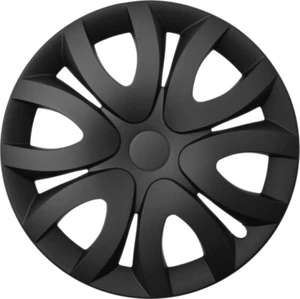 4x14" Embellecedores Cubiertas de rueda para Honda Jazz - Negro 14" - Imagen 1 de 5