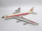 Midcentury TWA Metal Airplane Riffe Ashtray Desk Model Boeing 707