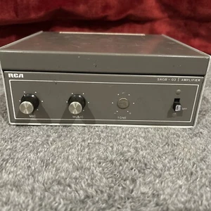 RCA SAGB-03 Amplifier Late 1970’s Grey Vintage & Rare - Picture 1 of 9