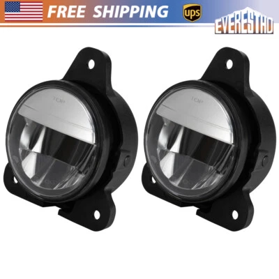 Pair Fit For Volvo VNR 300/400/640 2018-2020 Front Bumper Fog Light Assembly LED - Imagem 1 de 4