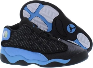 Jordan 13 Retro (Little Kid) Size 3Y, Black/University Blue-White - Picture 1 of 4