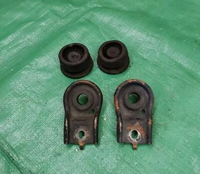 1998-2002 Honda Accord Radiator Top And Bottom Mount Brackets Set OEM - Image 1 of 2