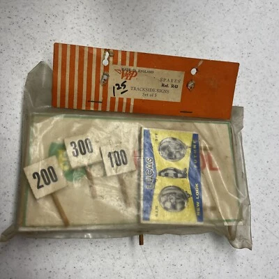 Vintage 1950s-60s VIP slot Car Trackside Wood Not Porcelain Signs BP Lucas Oil - Image 1 of 4