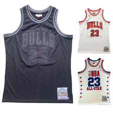 New Vintage Michael Jordan 23 Chicago Bulls Basketball Jersey genäht Classic