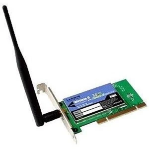 Linksys Wireless-G 2,4 GHz PCI Adapter Model No.:WMP54G - Zdjęcie 1 z 1