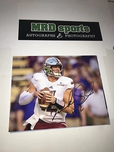 Foto de fútbol 8x10 autografiada firmada a mano por Brandon Silvers Troy E - Imagen 1 de 1