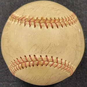 1973 Detroit Tigers (25) Team Signed Baseball Kaline Cash Howard ~ PSA - Picture 1 of 8