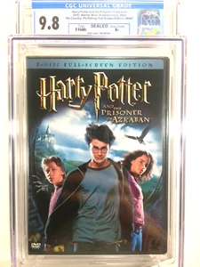 CGC 9.8 GRADE Harry Potter Prisoners Of Azkaban DVD Movie Factory Sealed NEW - Picture 1 of 4