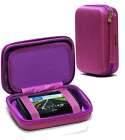 Navitech Purple Hard GPS Carry Case For The TomTom Car Sat Nav VIA 53, 5"