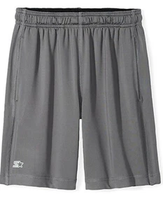 New Boys Long Shorts with Pockets 8" Starter Sports Gym Basketball Shorts Medium - Picture 1 of 1